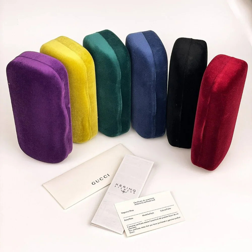 Gucci GG1587S 003 BRAND NEW Sunglasses Orange Brown Women Oval - Picture 10 of 10